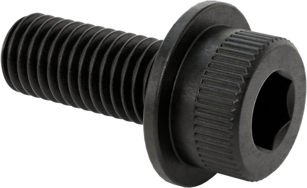 Flanşlı Soket Başlı Vida, M10 x 1,5 mm Diş, 25 mm Uzunluk