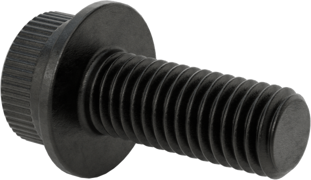 Flanşlı Soket Başlı Vida, M10 x 1,5 mm Diş, 25 mm Uzunluk