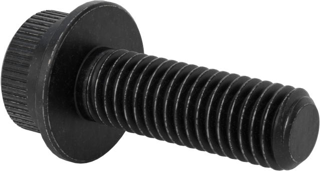 Flanşlı Soket Başlı Vida, M10 x 1,5 mm Diş, 30 mm Uzunluk