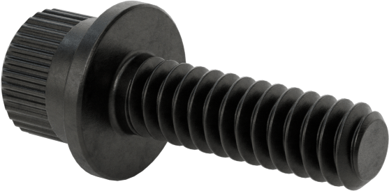 Flanşlı Soket Başlı Vida, 4-40 Diş Boyutu, 3/8" Uzunluk