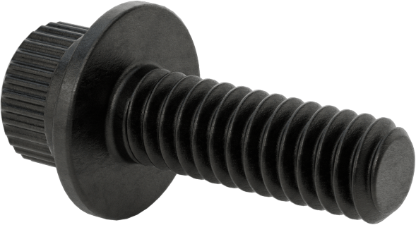 Flanşlı Soket Başlı Vida, 1/4"-20 Diş Boyutu, 3/4" Uzunluk