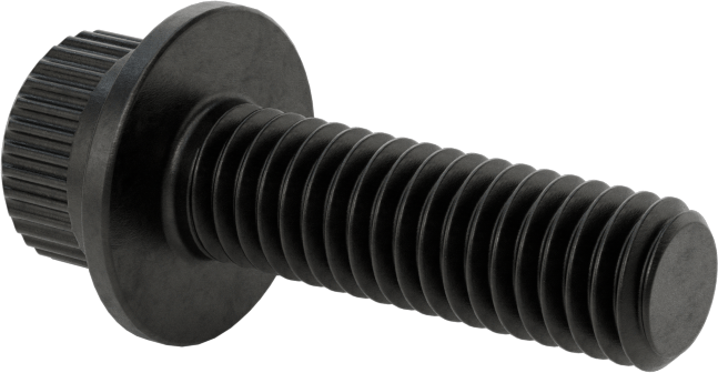Flanşlı Soket Başlı Vida, 3/8"-16 Diş Boyutu, 1-1/4" Uzunluk