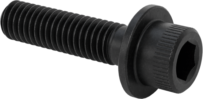 Flanşlı Soket Başlı Vida, 3/8"-16 Diş Boyutu, 1-1/2" Uzunluk