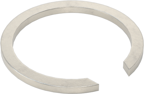 Tek Turlu Spiral Dış Tutma Halkası, 15 mm Dış Çap için, 18-8 Paslanmaz Çelik