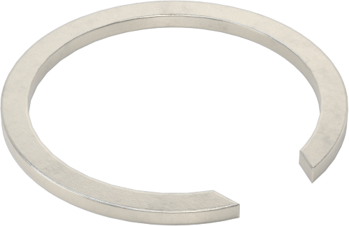 Tek Turlu Spiral Dış Tutma Halkası, 22 mm Dış Çap için, 18-8 Paslanmaz Çelik