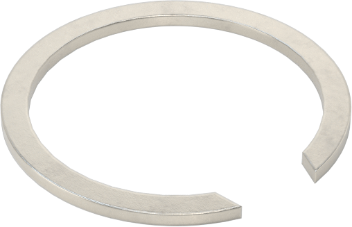 Tek Turlu Spiral Dış Tutma Halkası, 25 mm Dış Çap için, 18-8 Paslanmaz Çelik