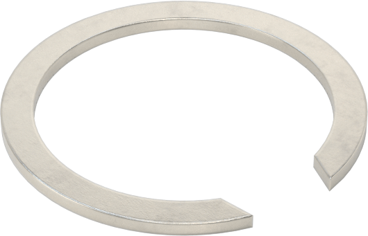 Tek Turlu Spiral Dış Tutma Halkası, 32 mm Dış Çap için, 18-8 Paslanmaz Çelik