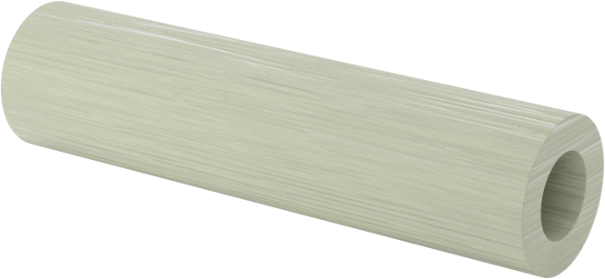 Elektrik Yalıtımlı Dişsiz Ara Parça, G-10/FR4 Garolit, 1/4" OD, 1" Uzunluk, 6 Numaralı Vida için