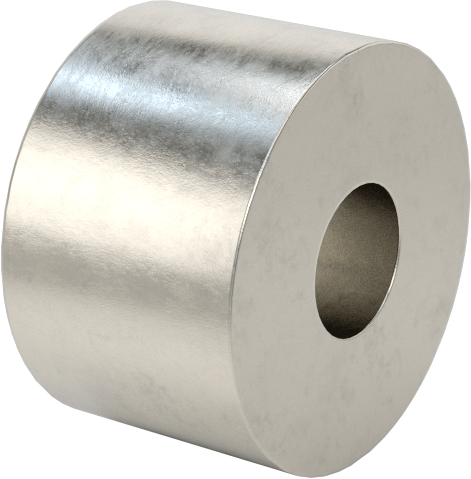 18-8 Paslanmaz Çelik Dişsiz Ara Parça, 1/4" OD, 5/32" Uzunluk, 2 Numaralı Vida Boyutu için