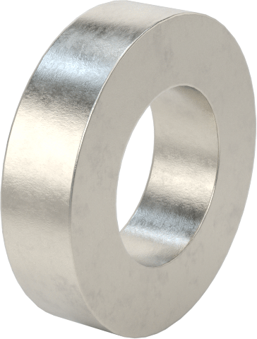 18-8 Paslanmaz Çelik Dişsiz Ara Parça, 1/4" OD, 1/16" Uzunluk, 6 numaralı vida boyutu için