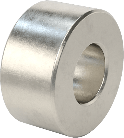 18-8 Paslanmaz Çelik Dişsiz Ara Parça, 1/4" OD, 1/8" Uzunluk, 4 Numaralı Vida Boyutu için