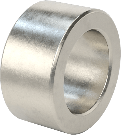 18-8 Paslanmaz Çelik Dişsiz Ara Parça, 1/4" OD, 1/8" Uzunluk, 8 numaralı vida boyutu için