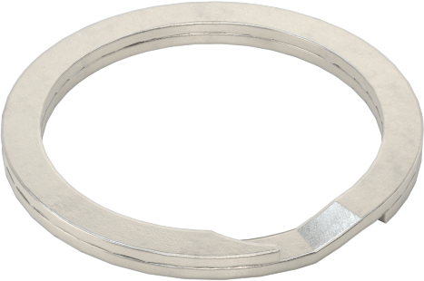 Ağır Hizmet Tipi Spiral Dış Tutma Halkası, 13 mm Dış Çap için, 18-8 Paslanmaz Çelik