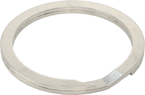 Ağır Hizmet Tipi Spiral Dış Tutma Halkası, 15 mm Dış Çap için, 18-8 Paslanmaz Çelik