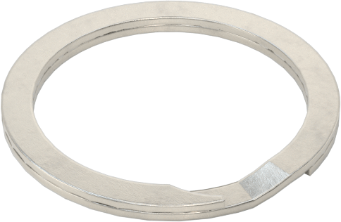 Ağır Hizmet Tipi Spiral Dış Tutma Halkası, 18 mm Dış Çap için, 18-8 Paslanmaz Çelik