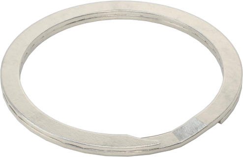 Ağır Hizmet Tipi Spiral Dış Tutma Halkası, 22 mm Dış Çap için, 18-8 Paslanmaz Çelik