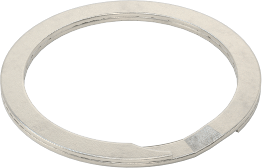 Ağır Hizmet Tipi Spiral Dış Tutma Halkası, 32 mm Dış Çap için, 18-8 Paslanmaz Çelik