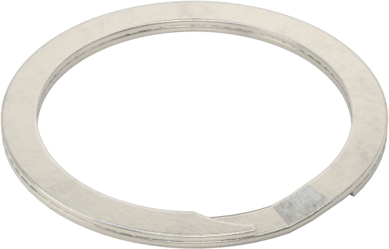 Ağır Hizmet Tipi Spiral Dış Tutma Halkası, 38 mm dış çap için, 18-8 Paslanmaz Çelik