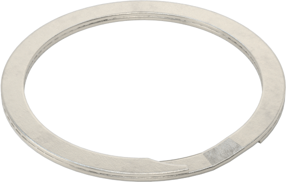 Ağır Hizmet Tipi Spiral Dış Tutma Halkası, 45 mm Dış Çap için, 18-8 Paslanmaz Çelik