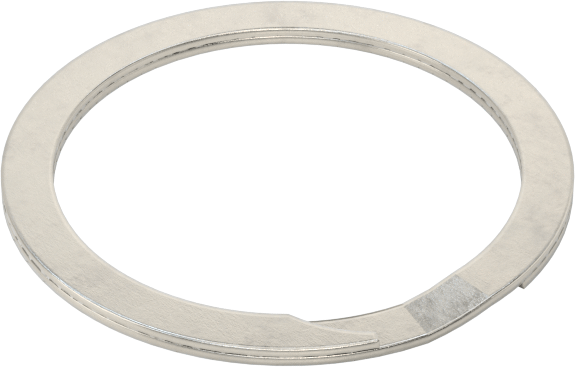 Ağır Hizmet Tipi Spiral Dış Tutma Halkası, 50 mm dış çap için, 18-8 Paslanmaz Çelik