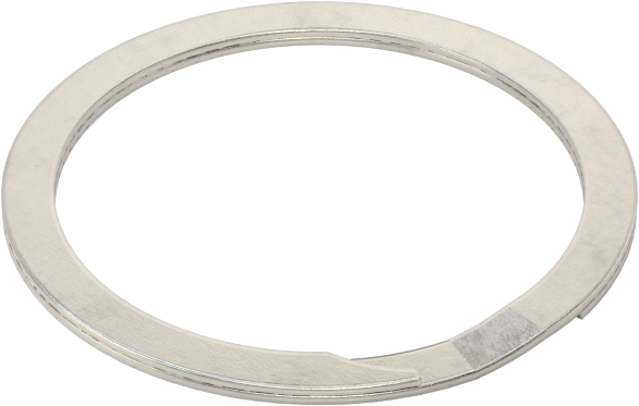 Ağır Hizmet Tipi Spiral Dış Tutma Halkası, 55 mm dış çap için, 18-8 Paslanmaz Çelik
