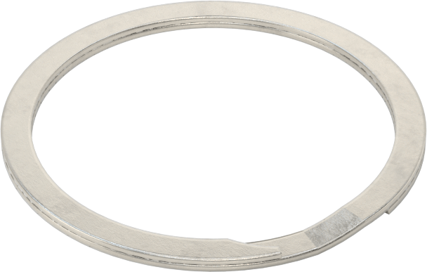 Ağır Hizmet Tipi Spiral Dış Tutma Halkası, 65 mm Dış Çap için, 18-8 Paslanmaz Çelik