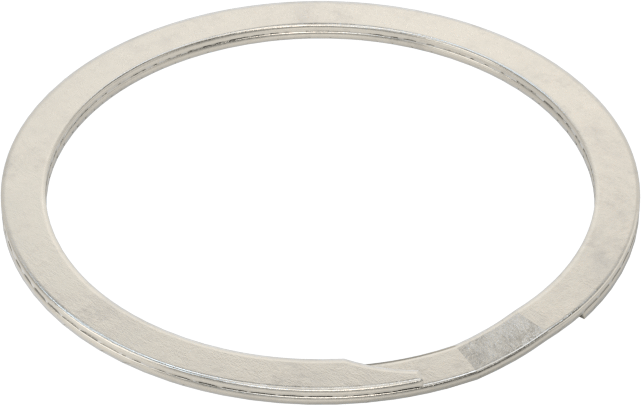 Ağır Hizmet Tipi Spiral Dış Tutma Halkası, 80 mm Dış Çap için, 18-8 Paslanmaz Çelik