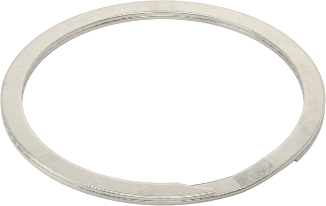 Ağır Hizmet Tipi Spiral Dış Tutma Halkası, 90 mm dış çap için, 18-8 Paslanmaz Çelik