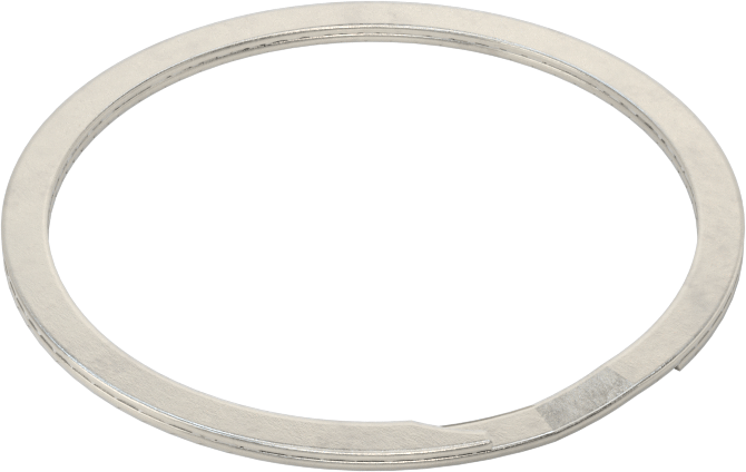 Ağır Hizmet Tipi Spiral Dış Tutma Halkası, 95 mm Dış Çap için, 18-8 Paslanmaz Çelik