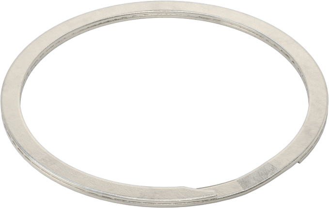 Ağır Hizmet Tipi Spiral Dış Tutma Halkası, 100 mm dış çap için, 18-8 Paslanmaz Çelik