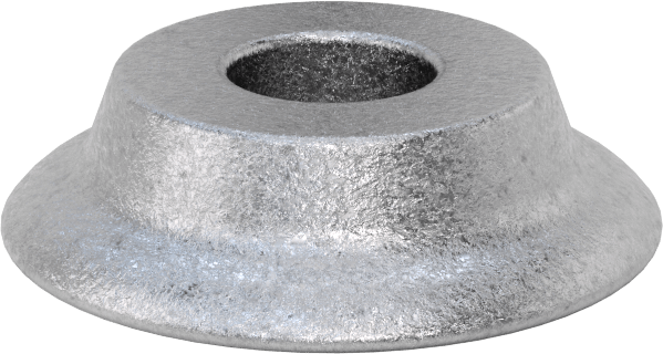 Eğimli Pullar, 3/4" Vida Boyutu için, 0.890" ID, 2.860" OD