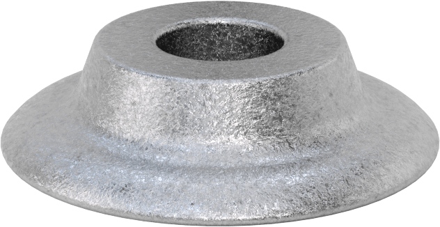 Eğimli Pullar, 7/8" Vida Boyutu için, 1.000" ID, 3.500" OD