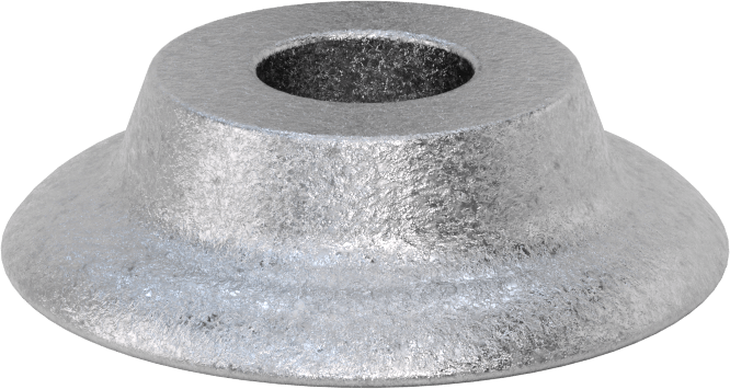 Eğimli Pullar, 1-1/8" Vida Boyutu için, 1.250" ID, 4.250" OD