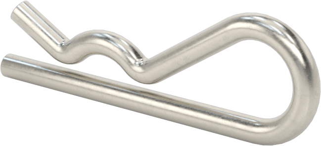 Saç Tokası Çatal Pimi, 1/4“-3/8” Pim Çapı için 316 Paslanmaz Çelik, 5/64" Tel Çapı