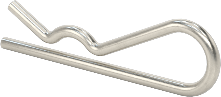 Saç Tokası Çatal Pimi, 7/16“-3/4” Pim Çapı için 316 Paslanmaz Çelik, 1/8" Tel Çapı