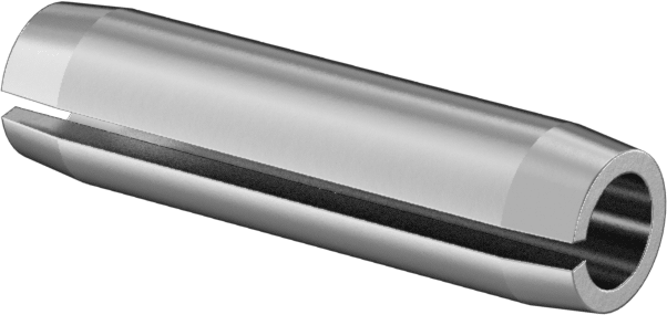 420 Paslanmaz Çelik Oluklu Yay Pimi, 1/16" Çap, 1/4" Uzunluk
