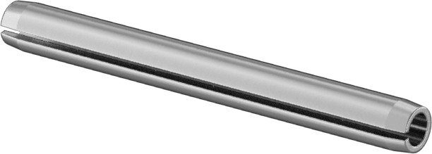 420 Paslanmaz Çelik Oluklu Yay Pimi, 1/16" Çap, 5/8" Uzunluk