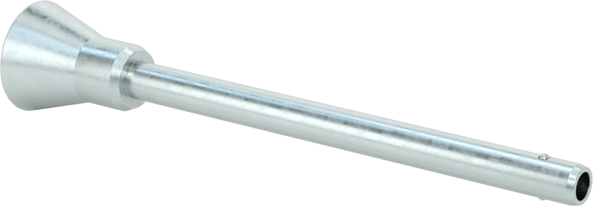Gömme Düğmeli Kilitlenebilir Hızlı Açma Pimi, 17-4 PH Paslanmaz Çelik, 1/4" Çap, 3" Uzunluk