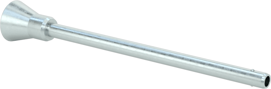 Gömme Düğmeli Kilitlenebilir Hızlı Açma Pimi, 17-4 PH Paslanmaz Çelik, 1/4" Çap, 4" Uzunluk