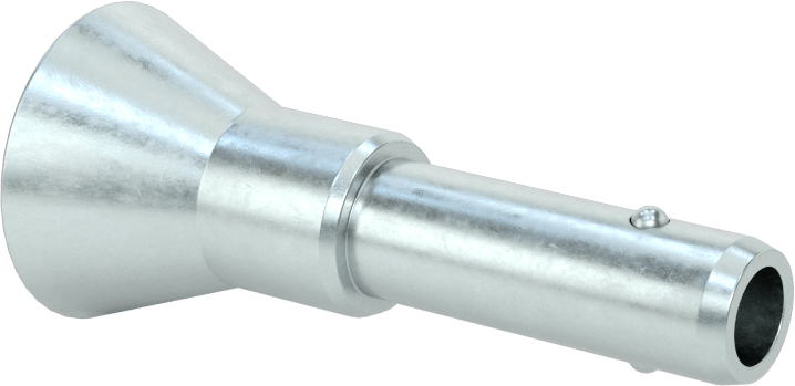 Gömme Düğmeli Kilitlenebilir Hızlı Açma Pimi, 17-4 PH Paslanmaz Çelik, 3/8" Çap, 3/4" Uzunluk