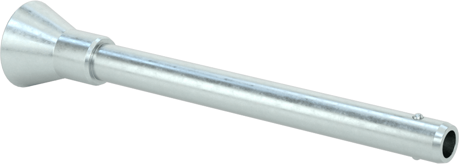 Gömme Düğmeli Kilitlenebilir Hızlı Açma Pimi, 17-4 PH Paslanmaz Çelik, 3/8" Çap, 3-1/2" Uzunluk