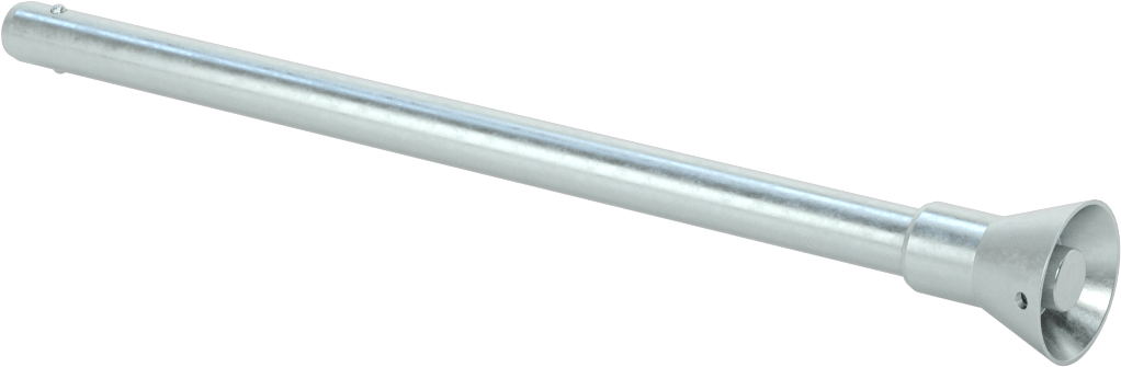 Gömme Düğmeli Kilitlenebilir Hızlı Açma Pimi, 17-4 PH Paslanmaz Çelik, 3/8" Çap, 6 inç Uzunluk