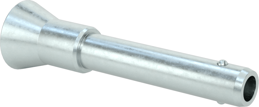Gömme Düğmeli Kilitlenebilir Hızlı Açma Pimi, 17-4 PH Paslanmaz Çelik, 1/2" Çap, 2" Uzunluk