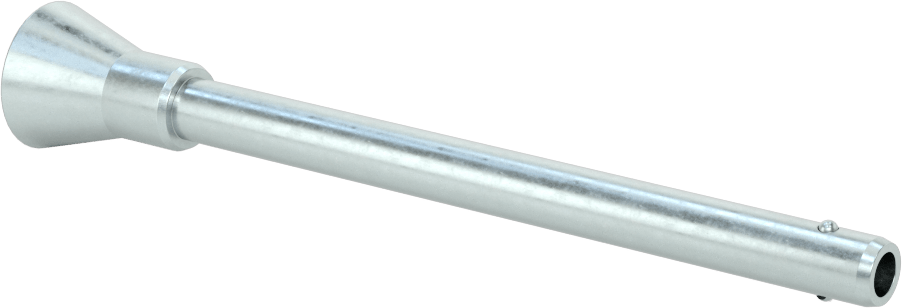 Gömme Düğmeli Kilitlenebilir Hızlı Açma Pimi, 17-4 PH Paslanmaz Çelik, 5/16" Çap, 3-1/2" Uzunluk