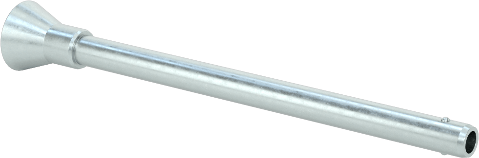 Gömme Düğmeli Kilitlenebilir Hızlı Açma Pimi, 17-4 PH Paslanmaz Çelik, 3/8" Çap, 5 inç Uzunluk