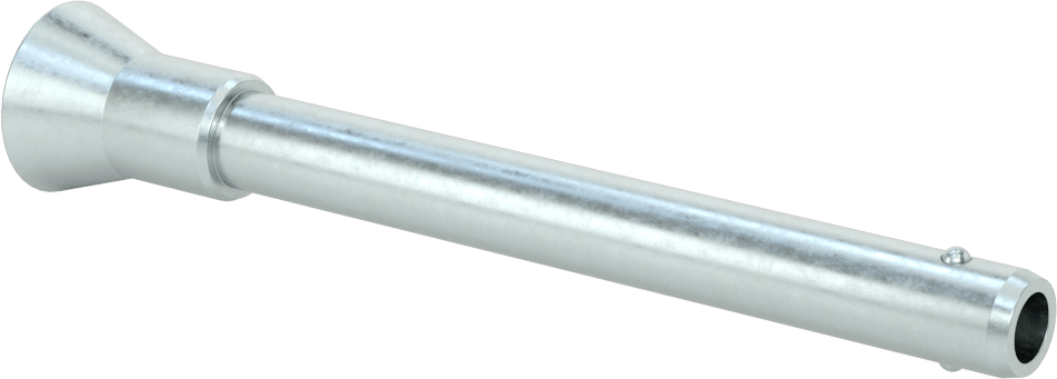 Gömme Düğmeli Kilitlenebilir Hızlı Açma Pimi, 17-4 PH Paslanmaz Çelik, 1/2" Çap, 4" Uzunluk