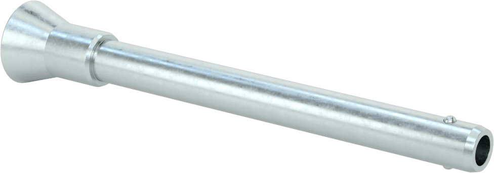 Gömme Düğmeli Kilitlenebilir Hızlı Açma Pimi, 17-4 PH Paslanmaz Çelik, 1/2" Çap, 4-1/2" Uzunluk