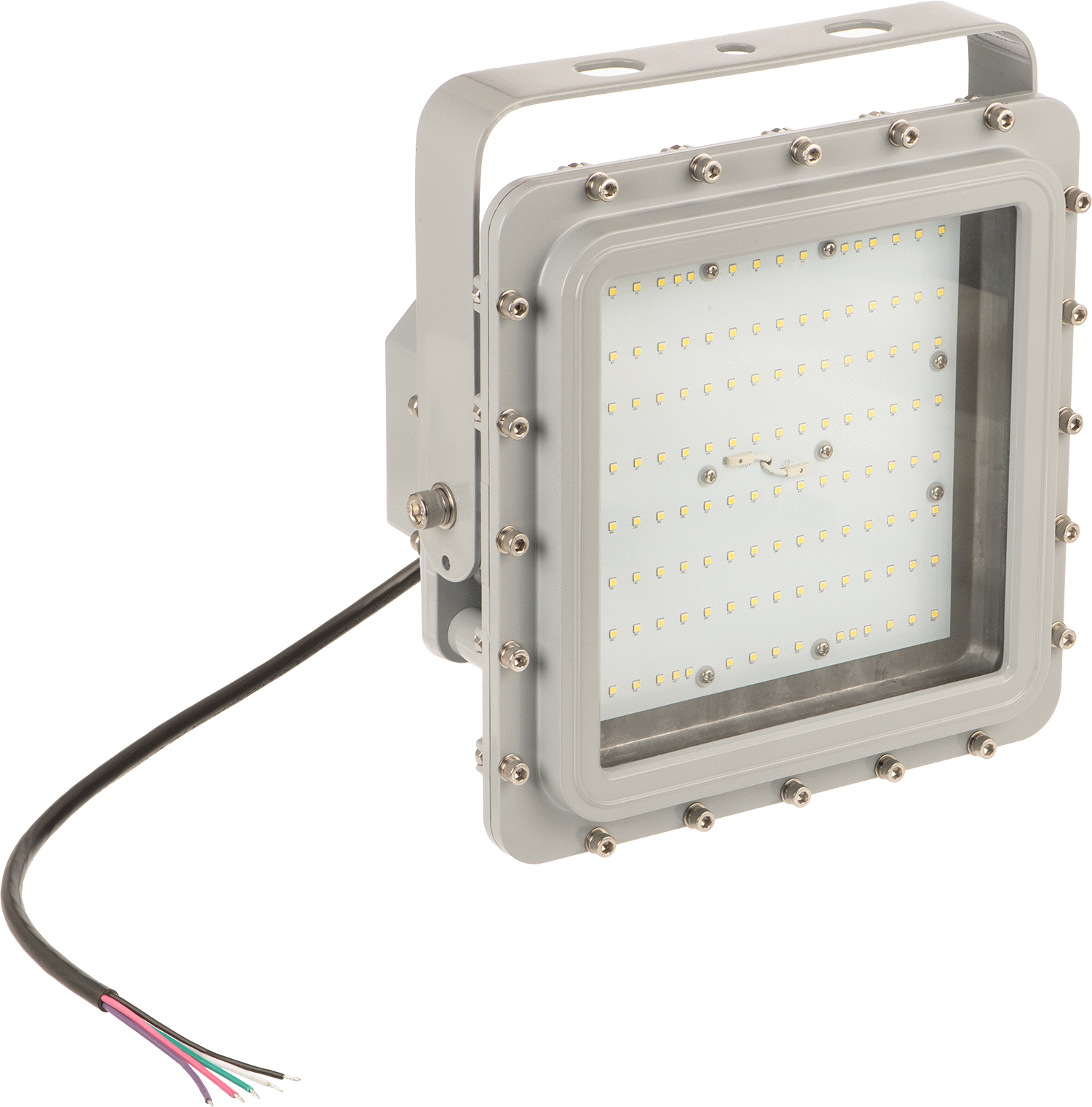 Patlamaya Dayanıklı Lineer Bay Işığı, 11-5/8“ Uzunluk x 11-5/8” Toplam Genişlik, 11200 Lumens