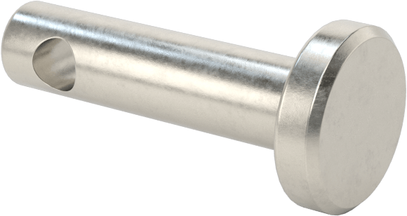 18-8 Paslanmaz Çelik Çatal Pim, 1/8" Çap, 5/16" Kullanılabilir Uzunluk