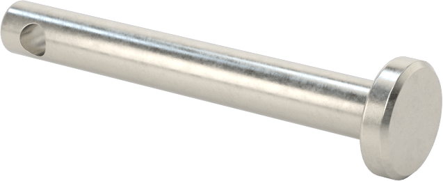 18-8 Paslanmaz Çelik Çatal Pim, 1/8" Çap, 13/16" Kullanılabilir Uzunluk
